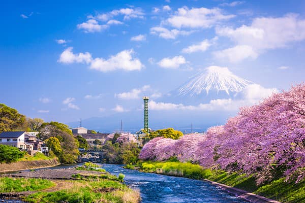 Fudži je symbolom Japonska: