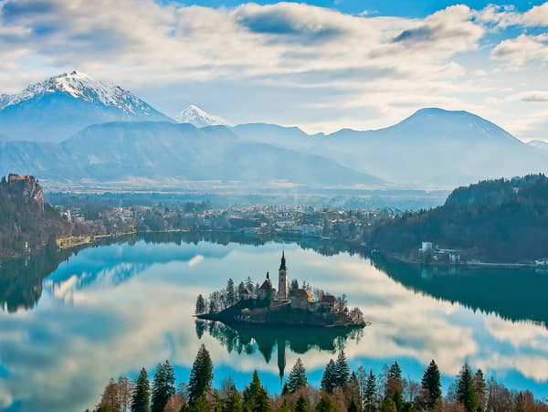 Jazero Bled, Slovinsko