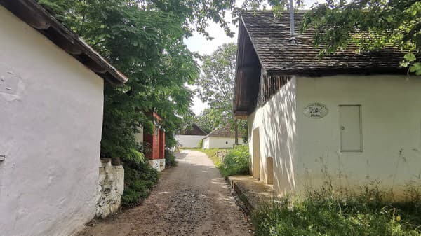 Vínne uličky Öhlbergkellergasse Pillersdorf