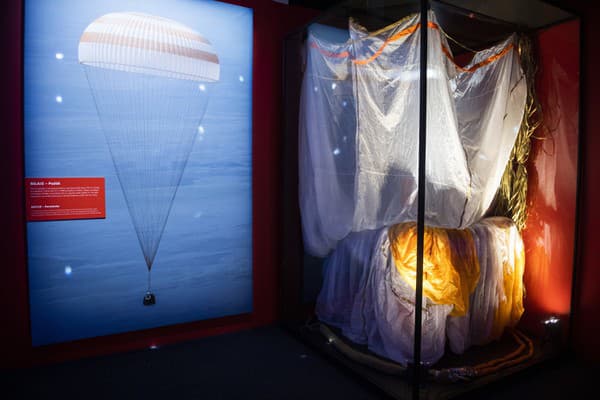 Padák návratovej kabíny Sojuz
