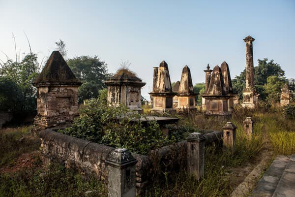Britský cintorín v indickom
