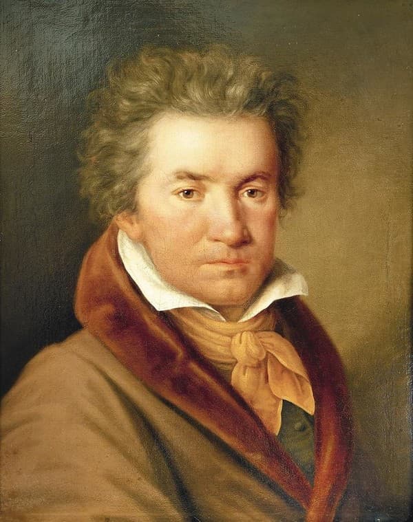 Beethoven na portréte J.
