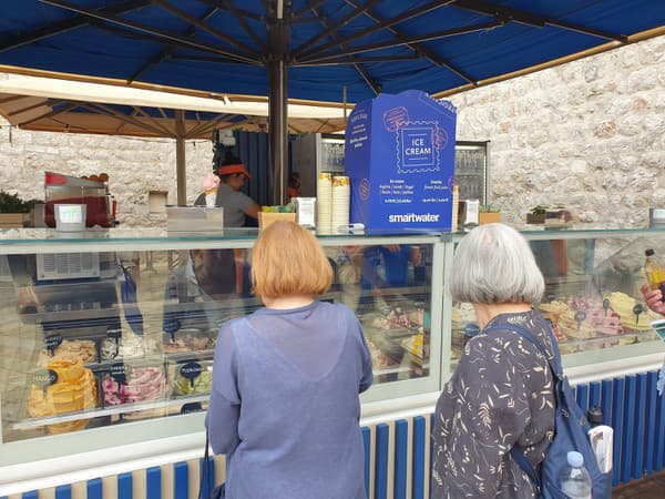 Zrmzlina v centre Dubrovníka