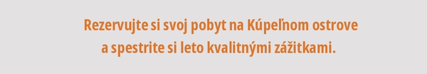 Na Slovensku je ostrov,