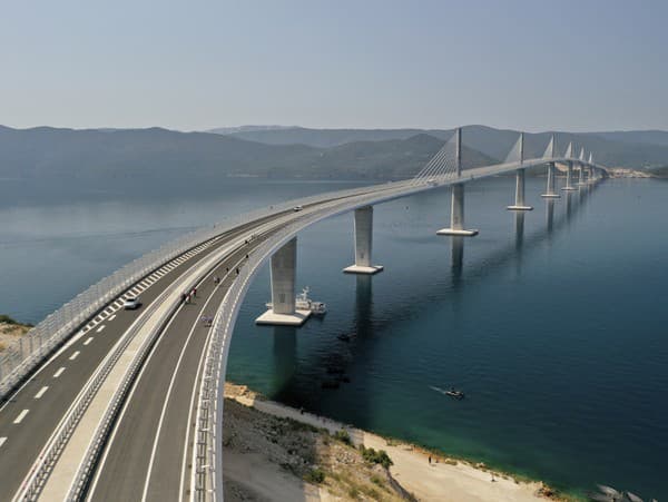 Most Pelješac, Chorvátsko
