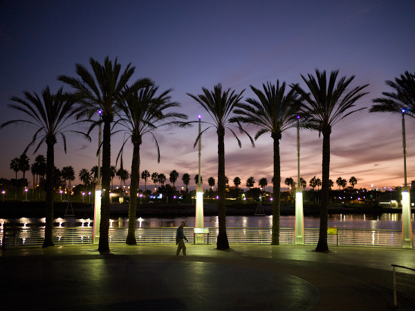 Západ Slnka v Kalifornii