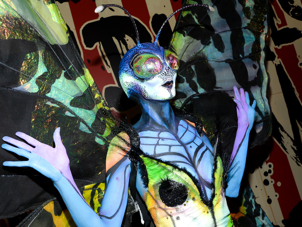 Heidi Klum v halloweenskej maske. Za čo ste sa prezliekli vy?