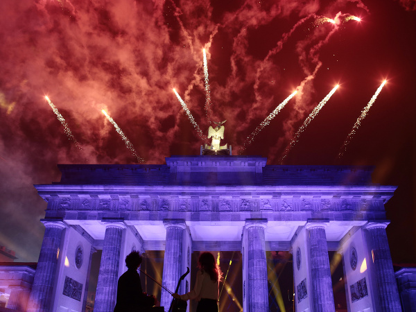 Oslavy pádu Berlínskeho múru