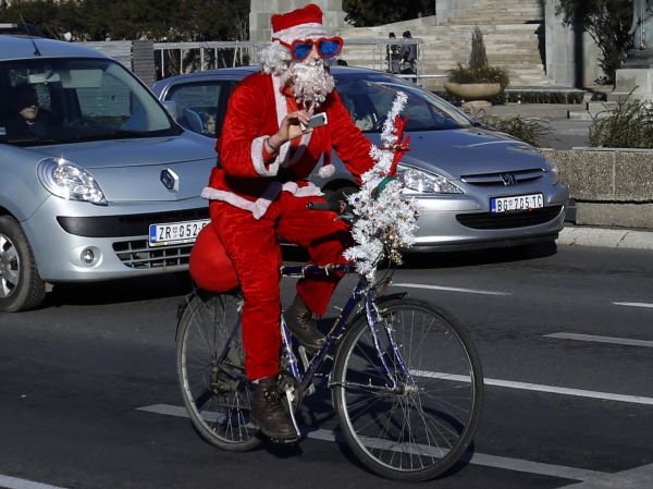 Srbský Santa Claus