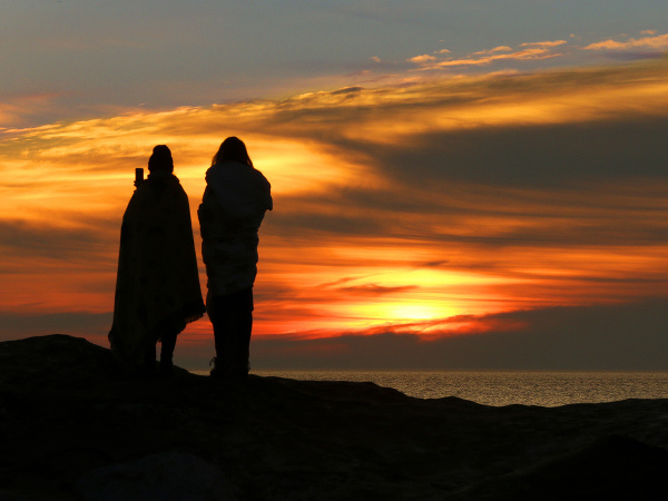Nádherný východ slnka