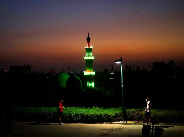 Západ slnka v Káhire