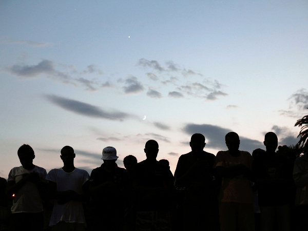 Utečenci na pobreží