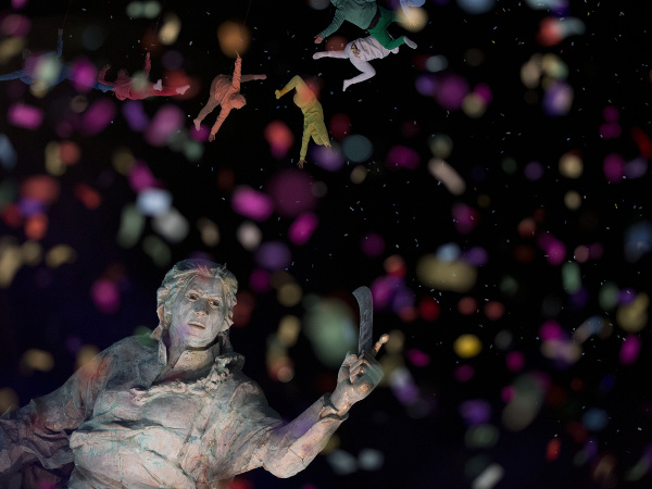 Socha bolívijskej hrdinky