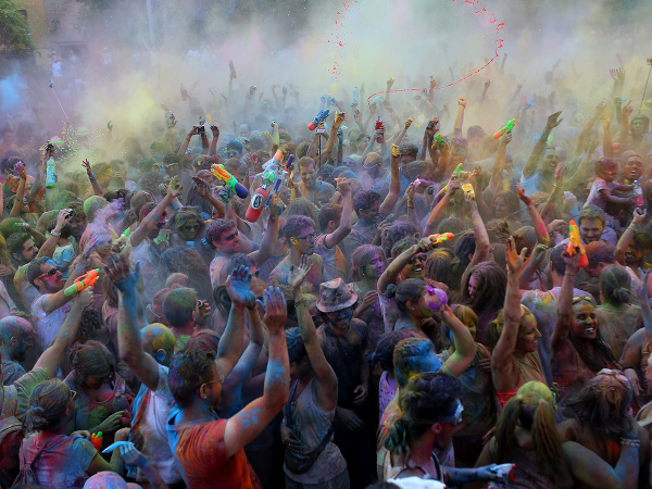 Festival plný farieb