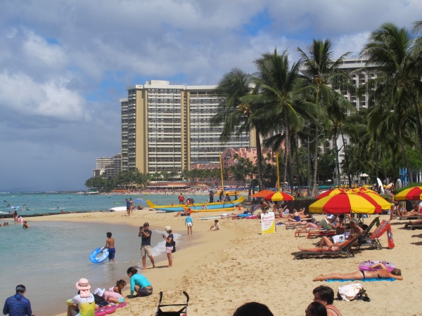 Waikiki beach