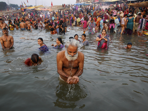 Kúpanie v Indii