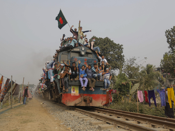 Železnica v Bangladéši