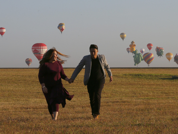 Na Filipínach sa pripravujú na Medzinárodný deň horkovzdušných balónov.