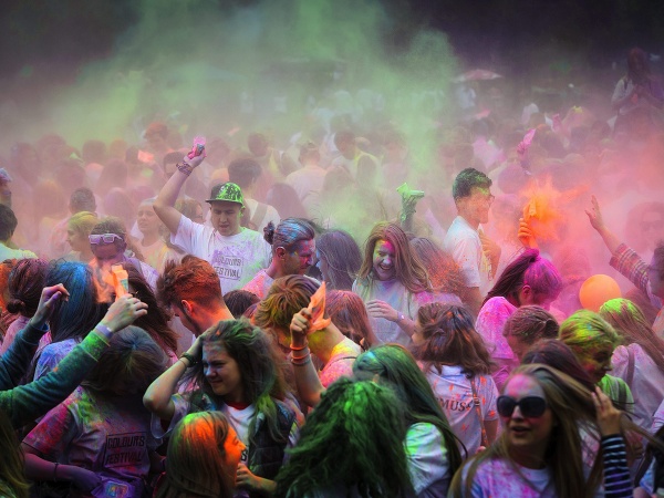 Festival farieb v Rumunsku