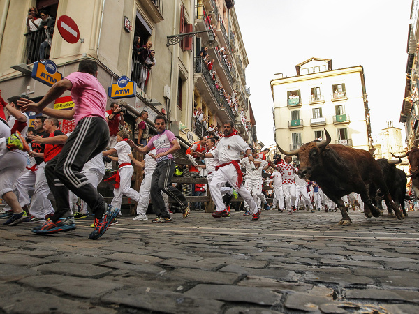 Piaty beh s býkmi v Španielsku