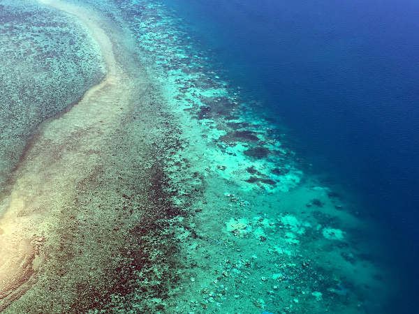 Koralový ostrov v Austrálii
