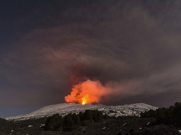 Etna znovu ožila