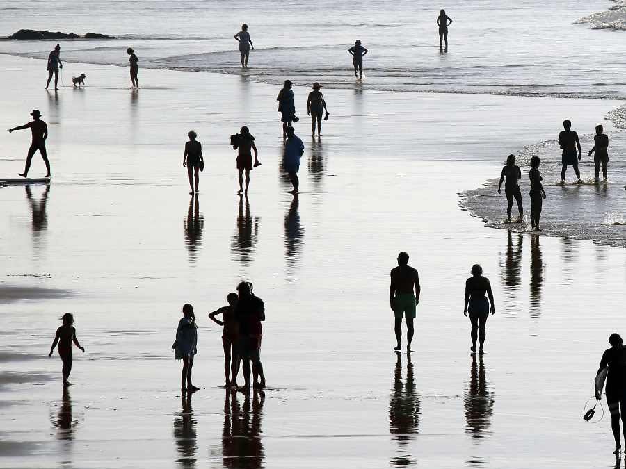 Prechádzka na pláži