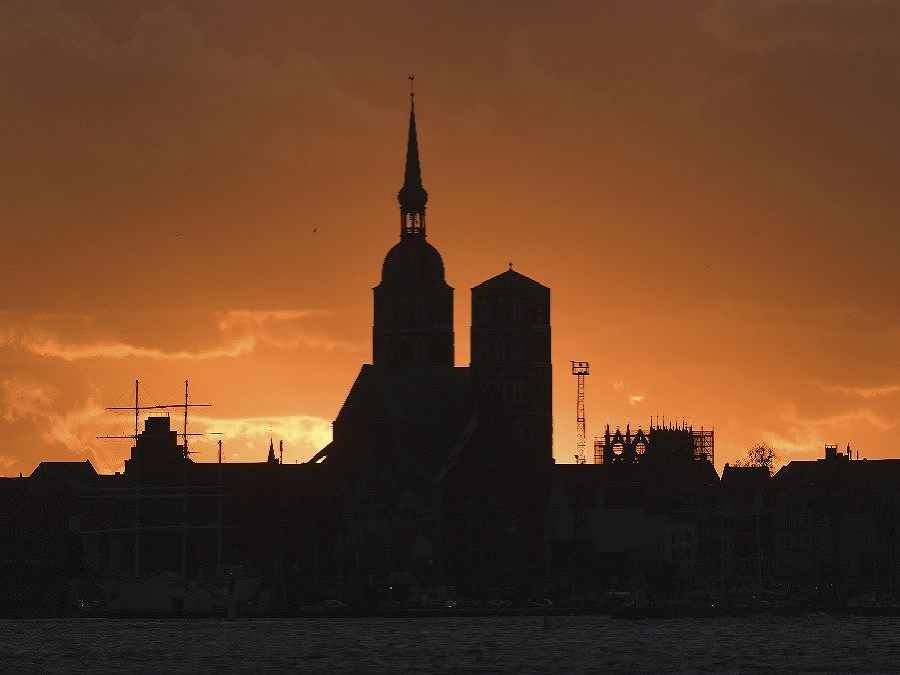 Západ slnka v Nemecku