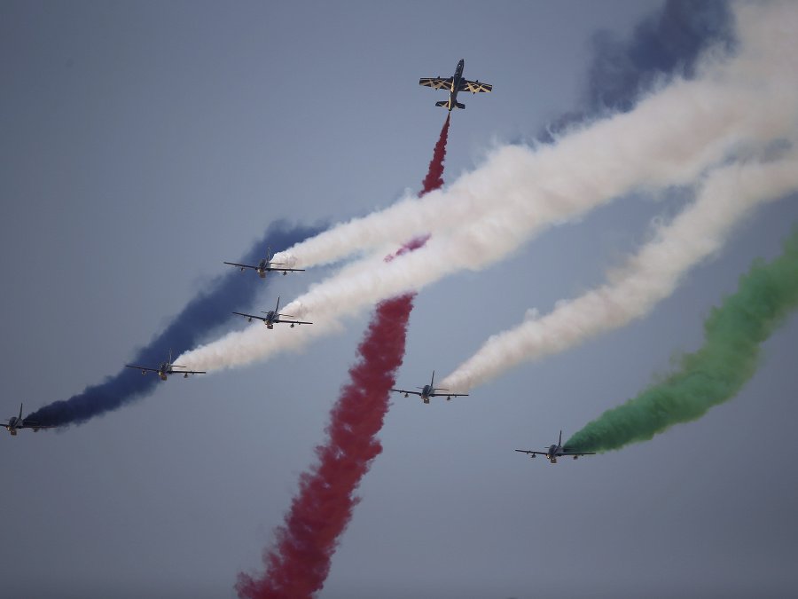 Letecká šou v Dubaji