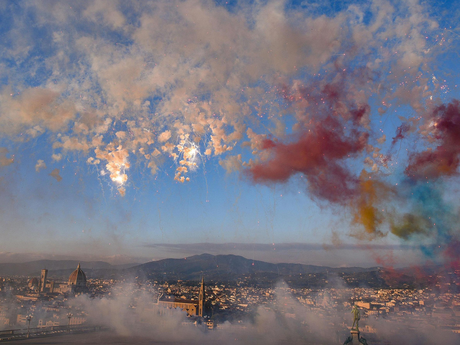 Mesto kvetov na oblohe