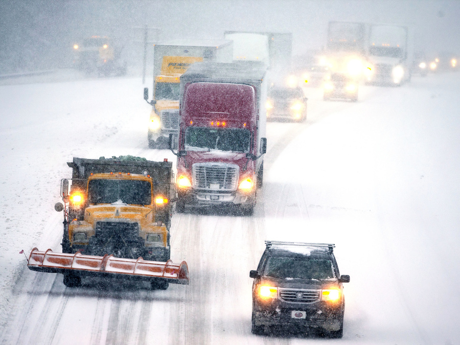 Zima úraduje všade
