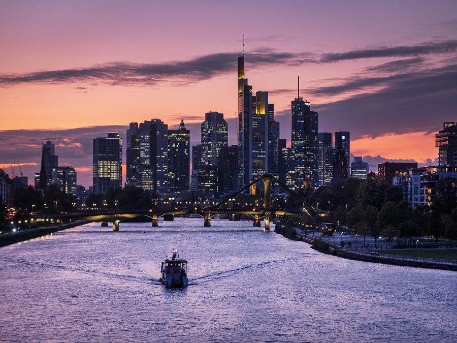 Jeseň vo Frankfurte nad Mohanom