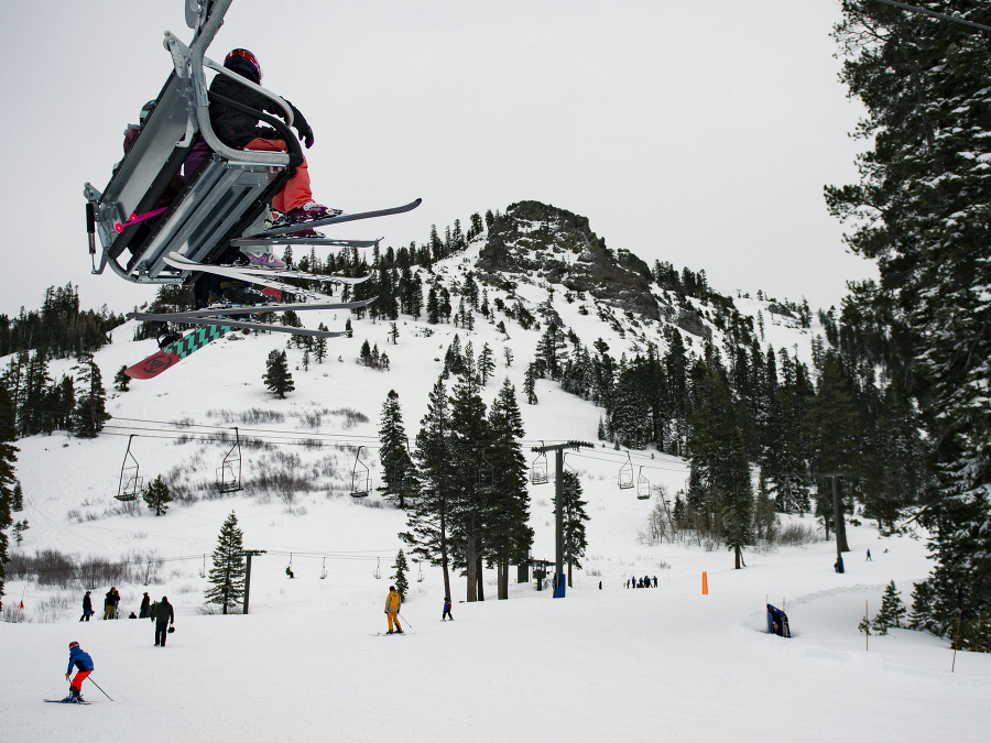 Zimná rozprávka na svahu