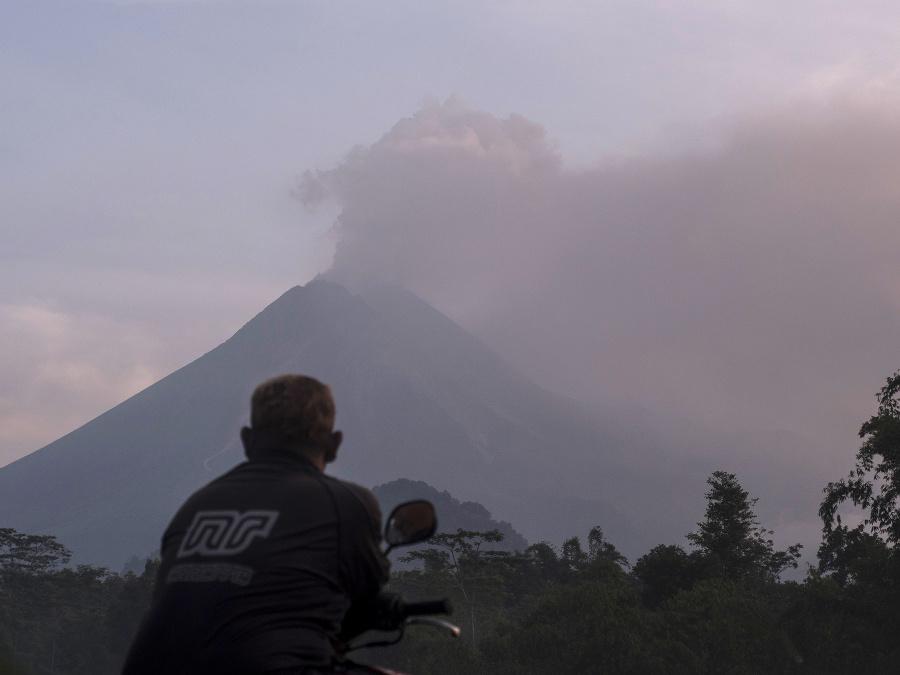 Merapi opäť ožila