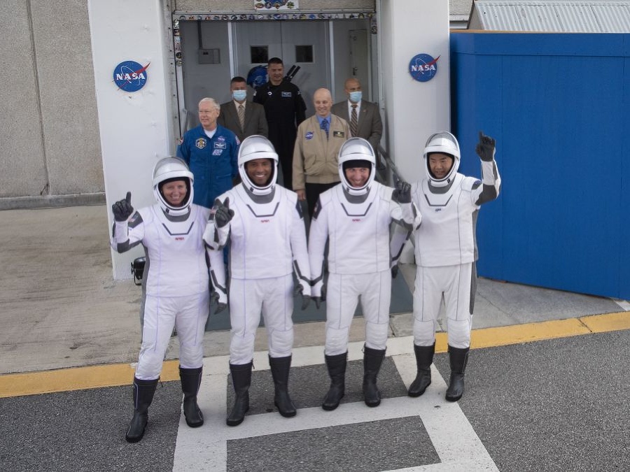 Spoločná fotka astronautov Spoločná fotka astronautov