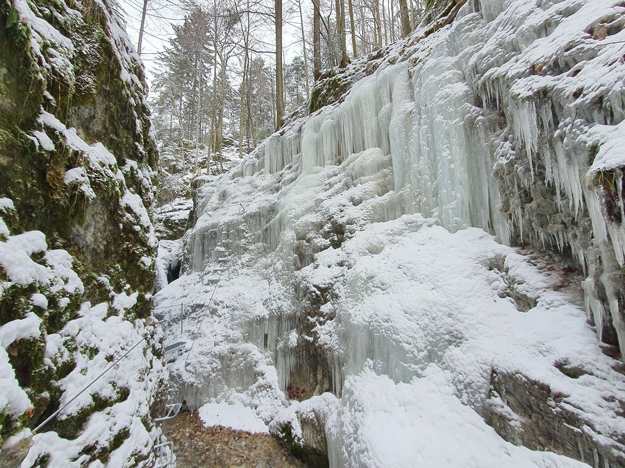 Zimný ferratový raj