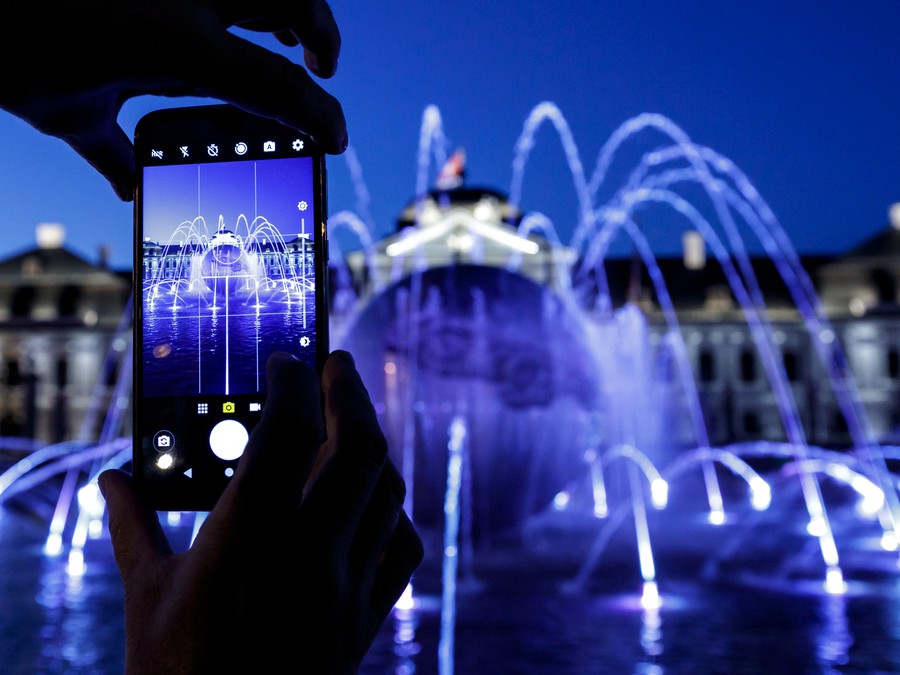 Potešenie z fontány