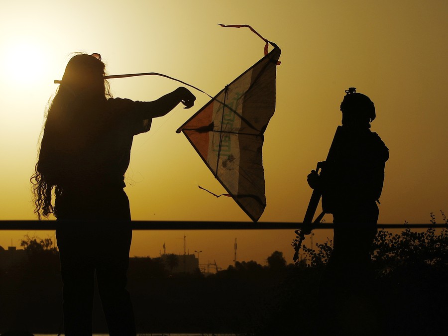 Oslava pri západe slnka