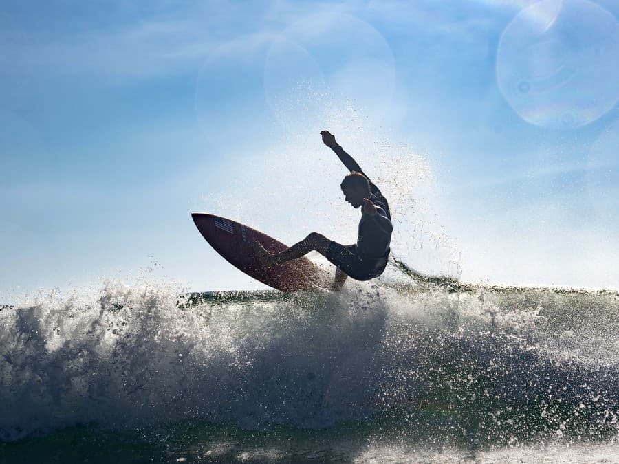 Surfovanie na vlnách