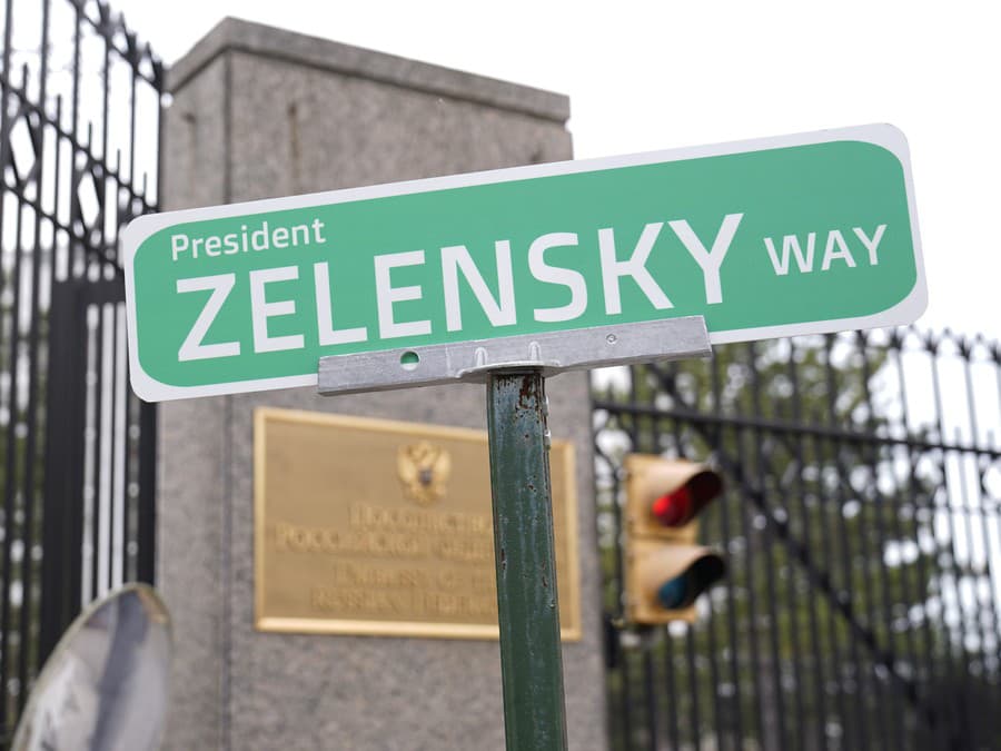 Cesta prezidenta Zelenského
