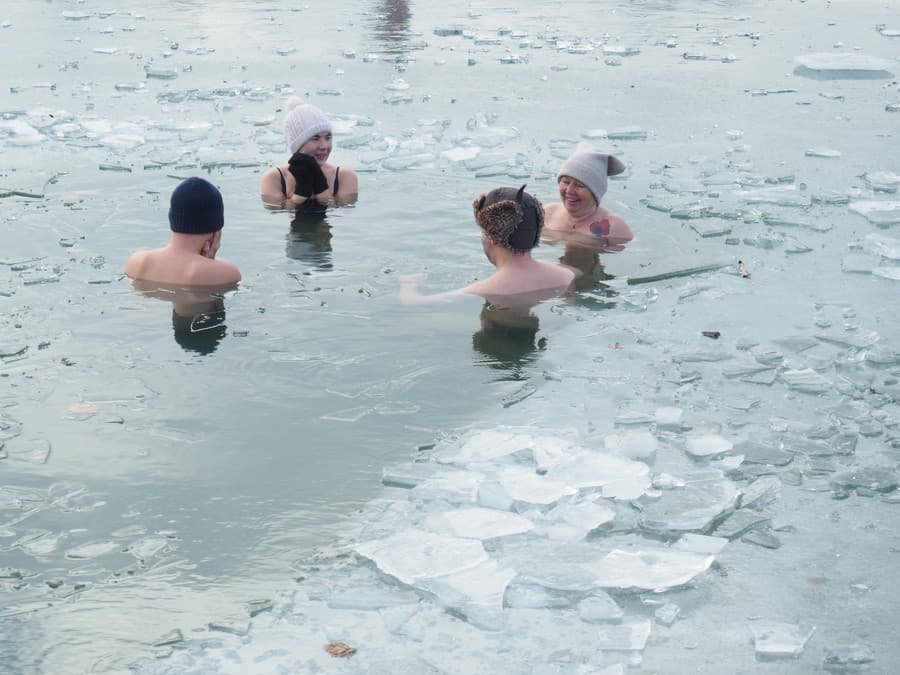 Zimný kúpeľ