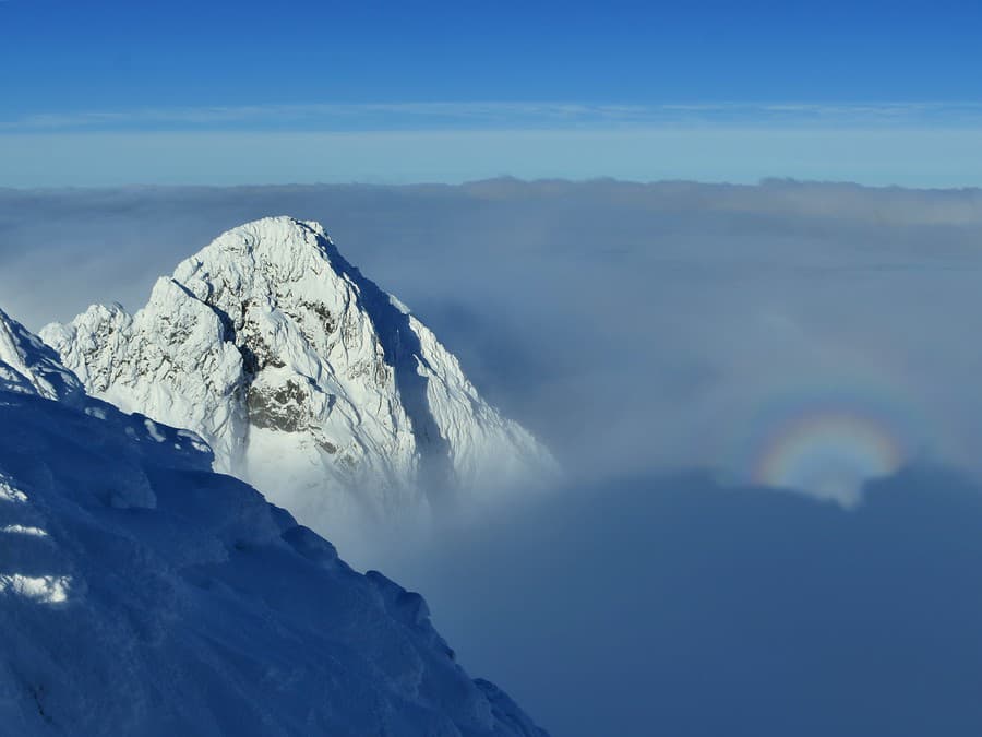 Nádherný pohľad na Tatry