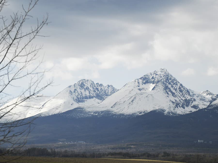 Zasnežené Vysoké Tatry