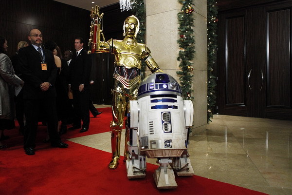 C-3PO a R2D2 zo Star Wars