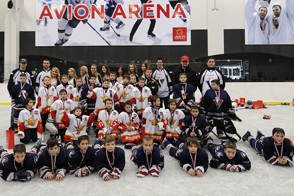 Otvorenie ľadovej plochy