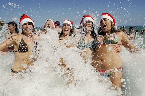 Austrálske plážové Vianoce