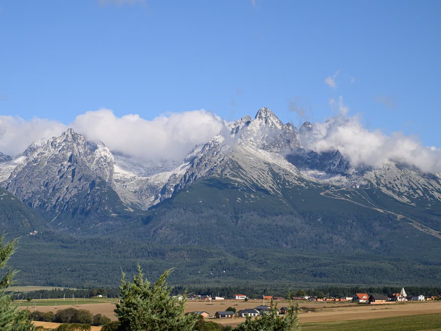 Sneh vo Vysokých Tatrách