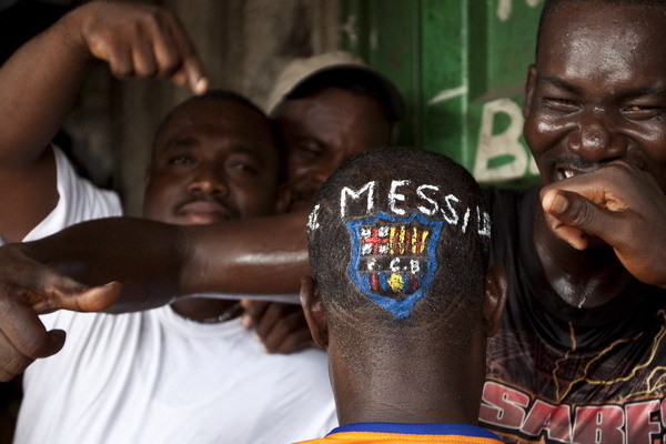 Fanúšikovia Barcelony