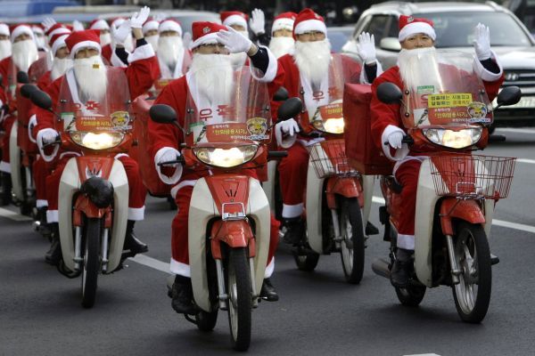 Santovia na bicykloch