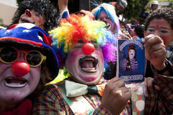 Veselý pohreb klauna